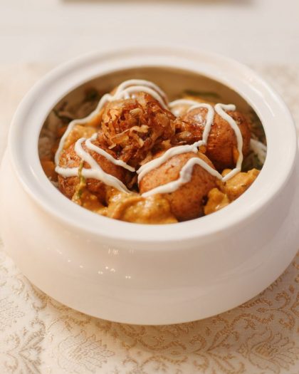 Malai Dum Kofta Biryani (Vegetarian)