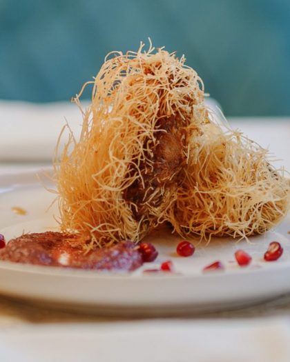 Silk & Crunch (Vegetarian)